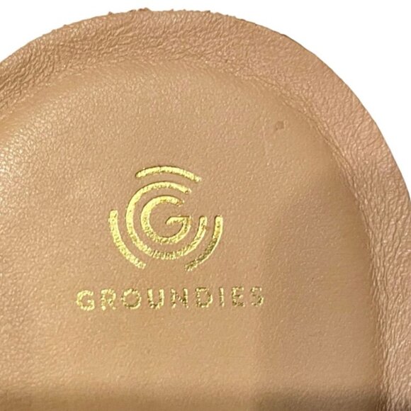 Groundies Vienna Leather Barefoot Sandals – Nude Beige – Women’s 9 (EU 40) - Picture 3 of 4